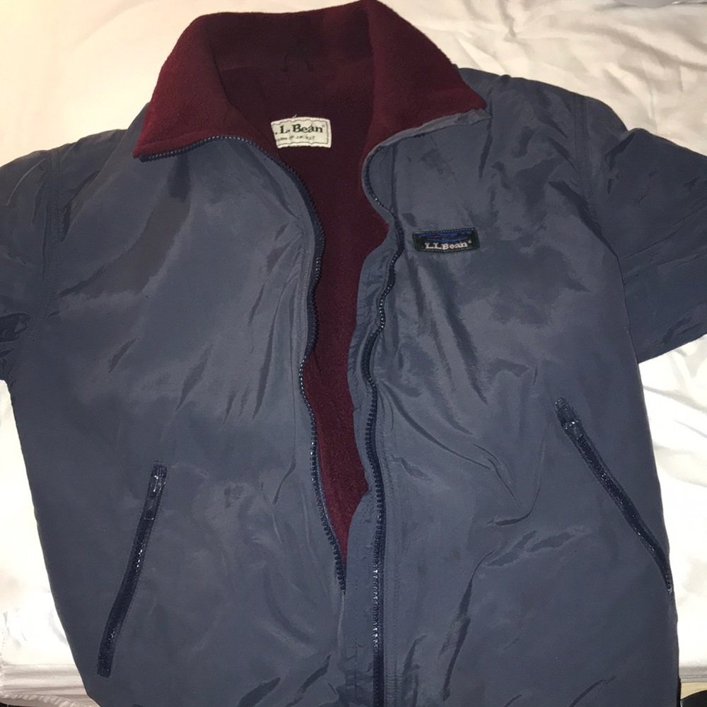 LL BEAN Warmup Jacket